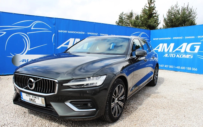 Volvo V60 cena 124900 przebieg: 69000, rok produkcji 2019 z Knurów małe 436